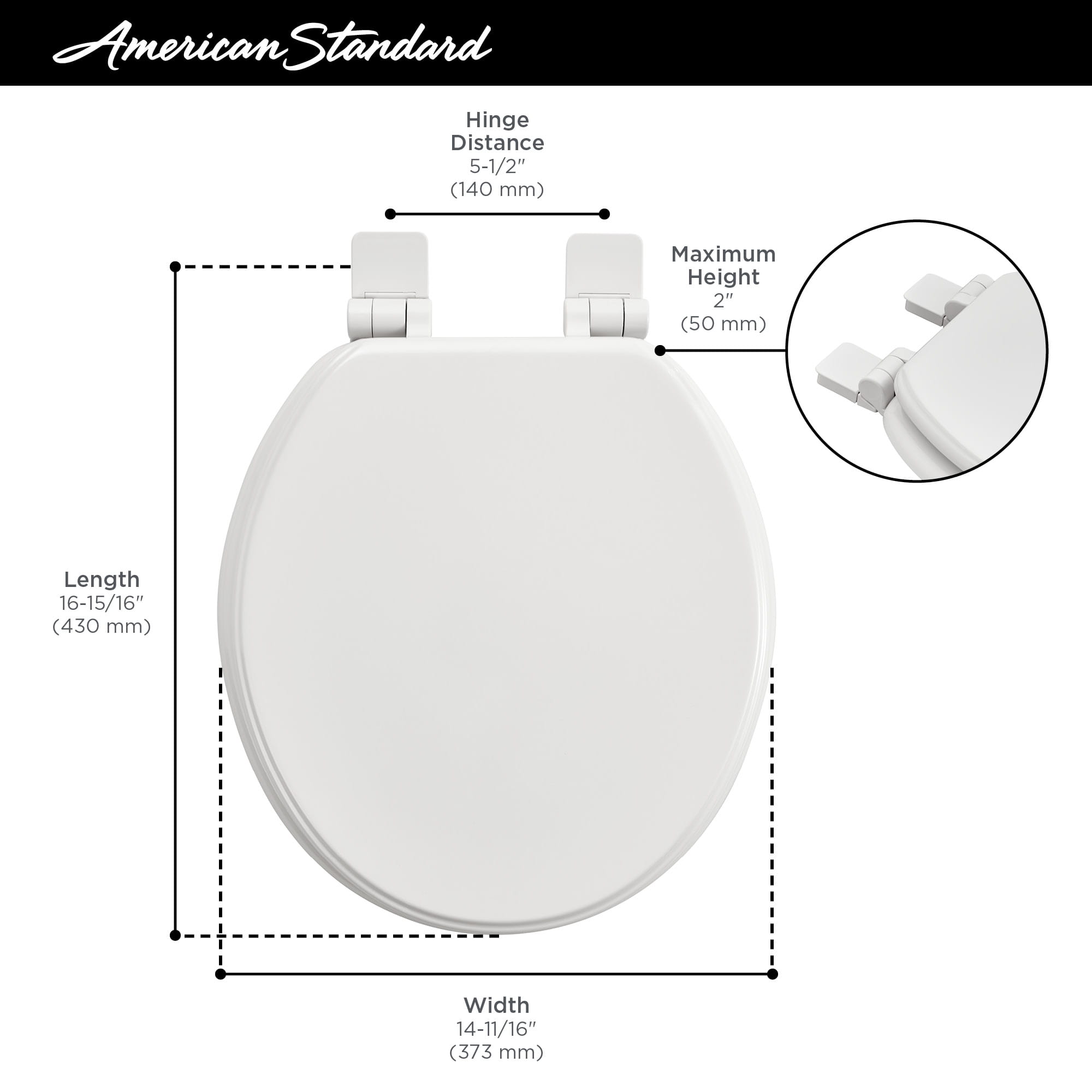 how to fix american standard soft close toilet seat